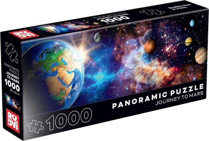 Actual product image D-Toys Puzzle 1000 pieces - Panoramic - Mars (1000 pieces)