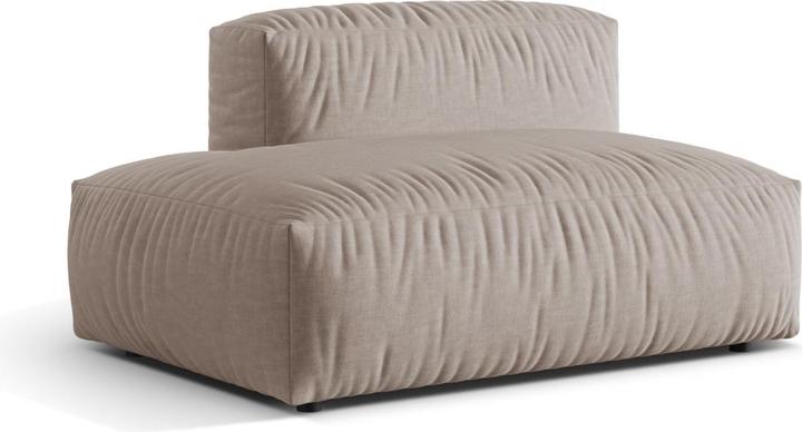 Actual product image Micadoni Modular Left Open Corner Sofa, "Martina", 1 Seat, 133x106x75 Made in Europe (2 person sofa)