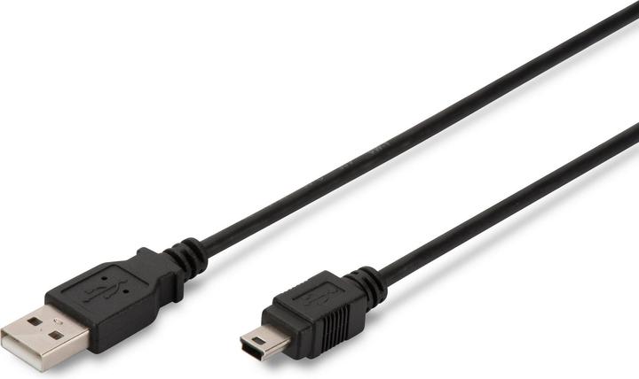 Digitus USB 2.0 Anschlusskabel (1.80 m, USB 2.0, 2.50 W)
