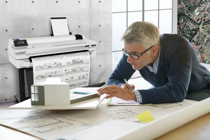 Immagine prodotto HP T125, 24" DesignJet (Inchiostro, Colore)