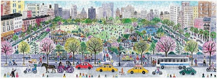 Produktbild Abrams & Chronicle Michael Storrings Cityscape 1000 Piece Panoramic Puzzle (1000 Teile)