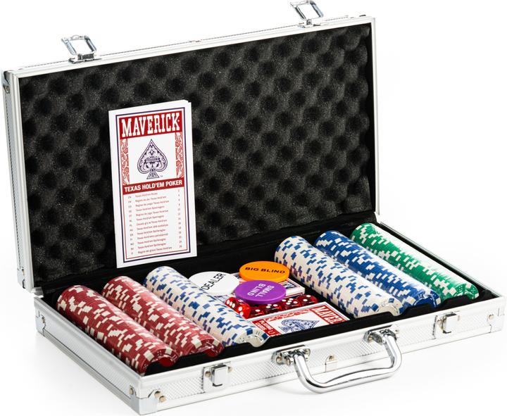 Actual product image Cartamundi Mallette Poker 300 Jetons