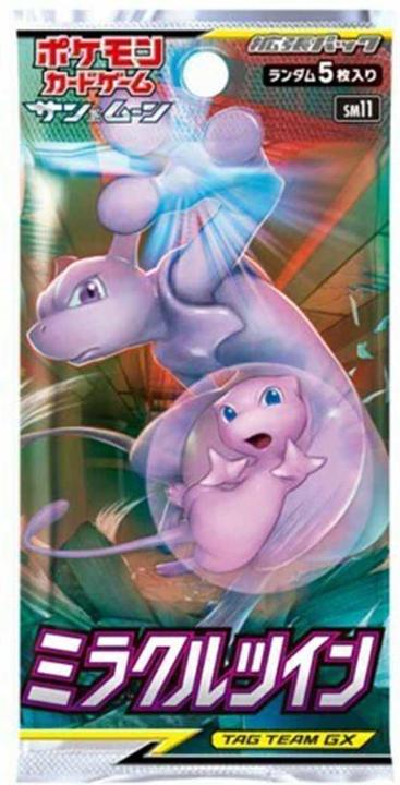 Actual product image Pokémon Miracle Twin (sm11) Booster (Japanese)