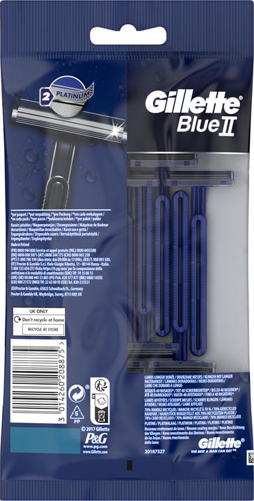 Actual product image Gillette Blue II