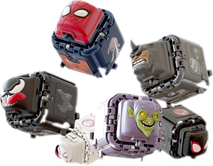 Produktbild Boti Marvel Spiderman Battle Cube - Miles Morales gegen Rhino