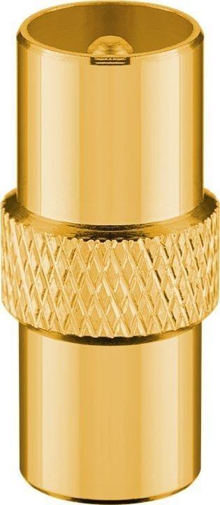 Actual product image Coax connector male-male, 9.5 mm (75 dB, Plugs and connectors)