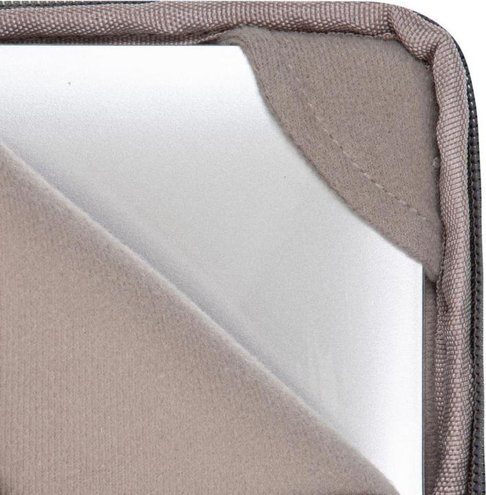 Image du produit Rivacase Housse pour ordinateur portable avec poignées, gris clair (13.30", Universel)
