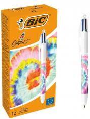 Produktbild Bic Colours 4 Decor Line Blau Kugelschreiber (12 Stück) (12 x)