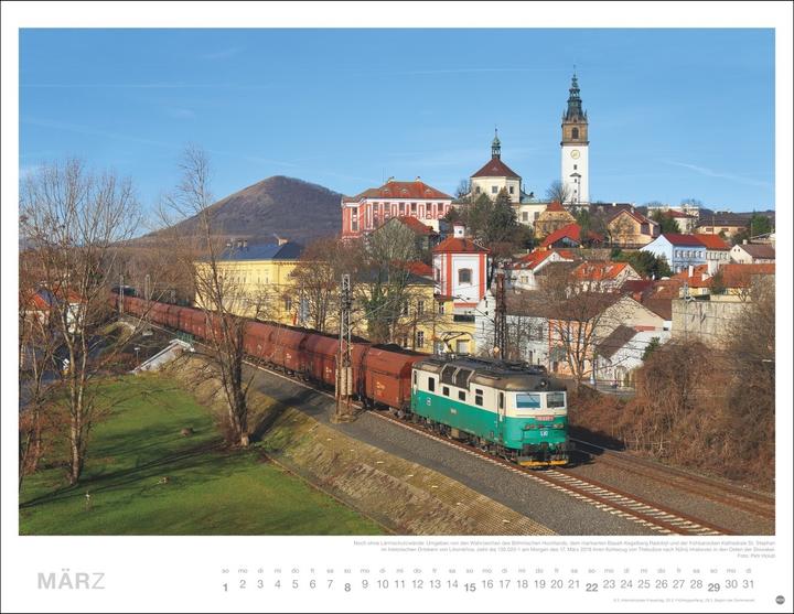 Immagine prodotto Heye Eisenbahn-Romantik Posterkalender 2026 (44 x 34 cm, Copertina rigida, Tedesco)