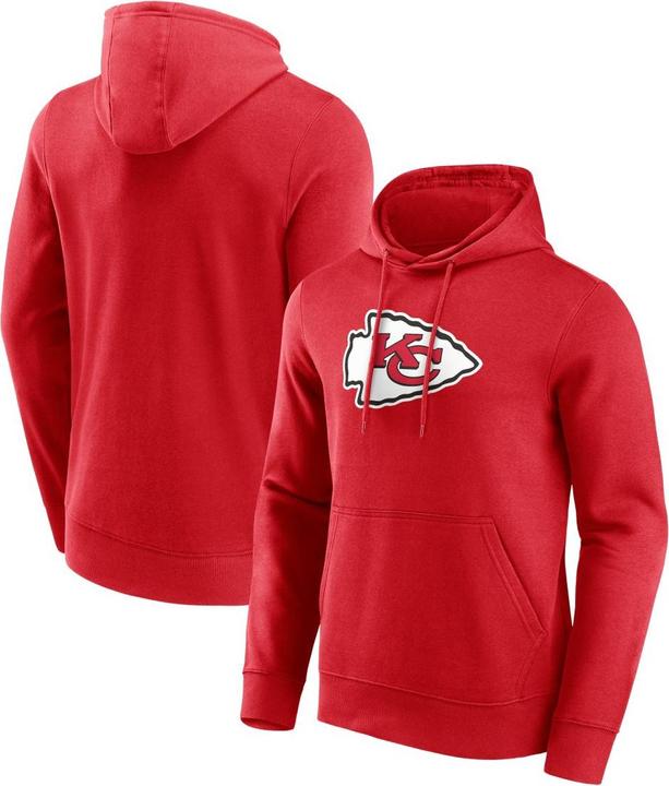 Immagine prodotto Fanatics Felpa con cappuccio con logo primario dei Kansas City Chiefs (XL)
