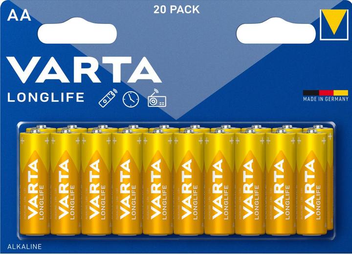 Varta Longlife (20 pcs, AA, 2800 mAh)