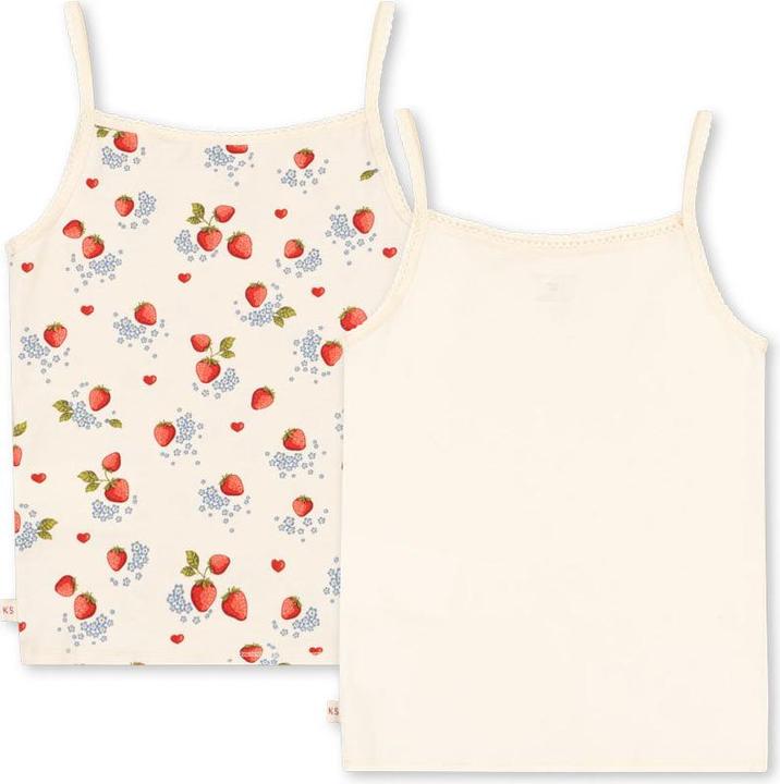 Actual product image Konges Slojd 2Pack Basic Unterhemden Marmalade Mix (122, 128)