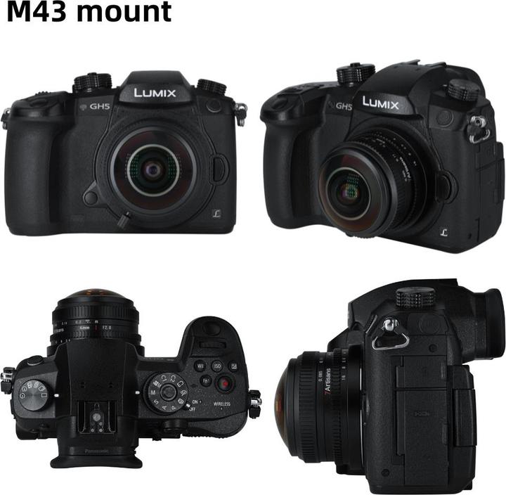 Image du produit 7artisans 4mm F/2.8 Fisheye MFT (Micro Four Thirds, APS-C / DX)