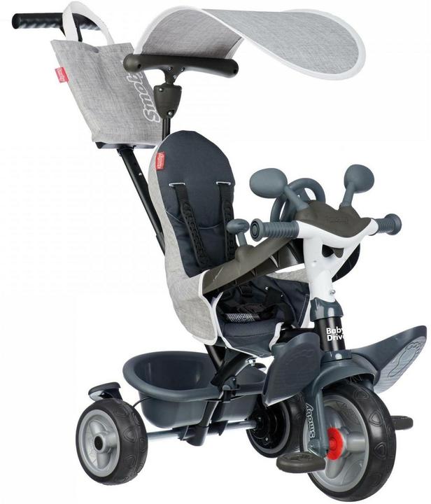 Produktbild Smoby Baby Driver Tricycle Grey