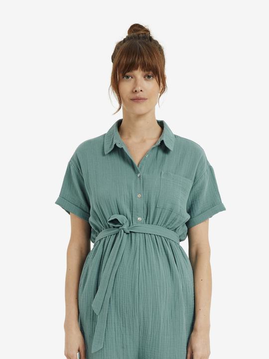 Actual product image Vertbaudet Kurzer Jumpsuit für Schwangerschaft und Stillzeit aus Musselin (40)