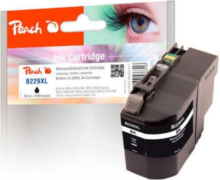 Produktbild Peach Tinte Brother LC-229XL Sparpack (BK)