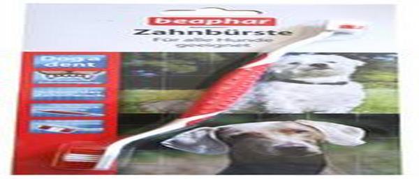 Produktbild beaphar Zahnbürste, doppelseitig F (Hund)
