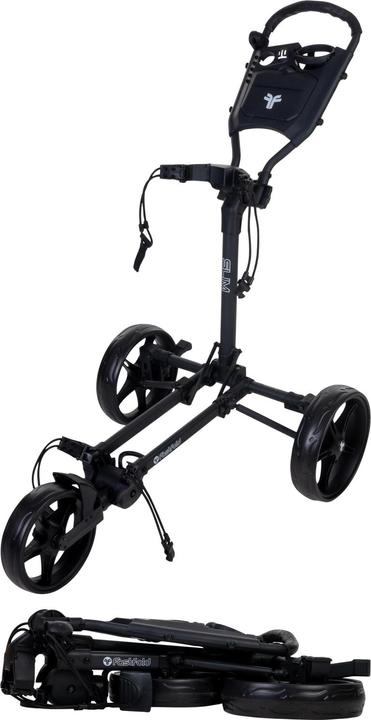 FastFold FF Pushtrolley SQUARE Slim charcoal/schwarz
