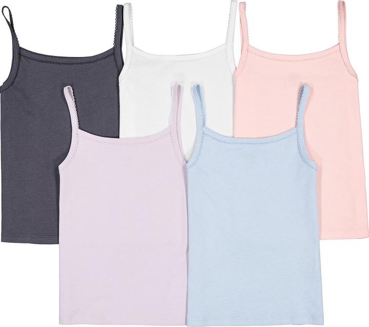 La Redoute Collections 5er-Pack Unterhemden