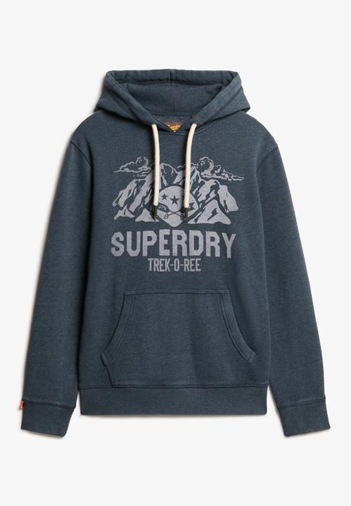 Immagine prodotto Superdry Lo-Fi Outdoor locker geschnittenes, einfarbiges Hoodie (XXL)