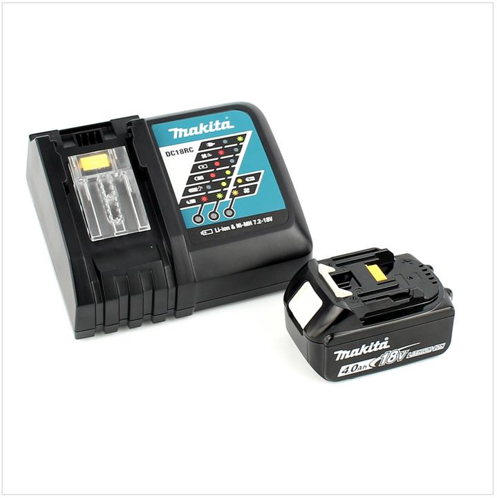 Produktbild Makita DTW 190 RM1J 18V Li-Ion Akku Schlagschrauber im Makpac - mit 1x BL 1840 B 4,0 Ah Akku mit LED (Akkubetrieb)