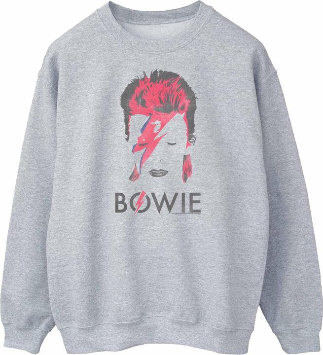 David Bowie Aladdin Sane Distressed Sweatshirt (M)
