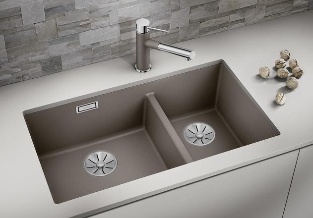 Actual product image Blanco Subline 430/270-U (Undermount sink, 46 cm, 75.50 cm)