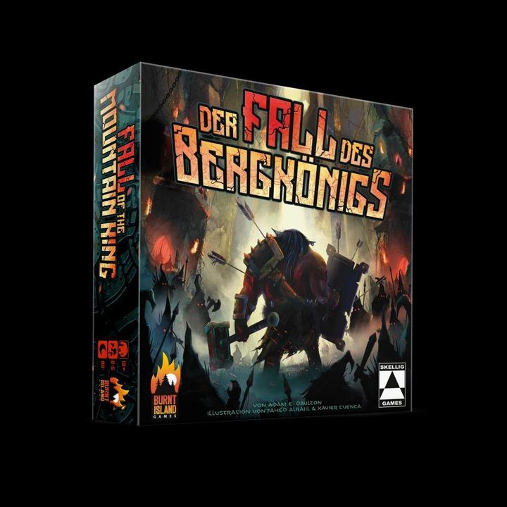 Actual product image Skellig Games SKE48011 - Der Fall des Bergkönigs, Brettspiel, 1-5 Spieler, ab 13 Jahre, (DE-Ausgabe) (German)