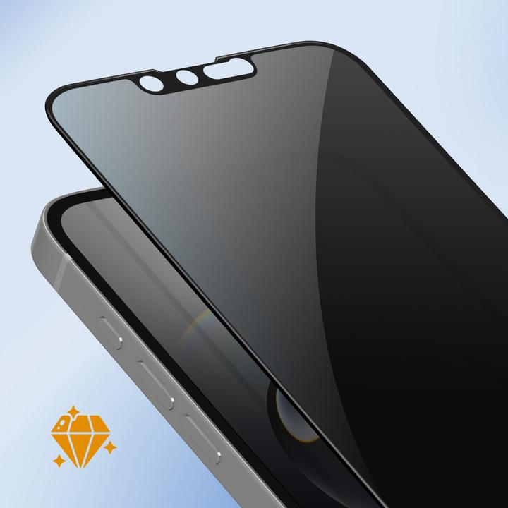 Produktbild PanzerGlass Privacy Screen Protector (1 Stück, Apple iPhone 16e, Apple iPhone 14, Apple iPhone 13, Apple iPhone 13 Pro)