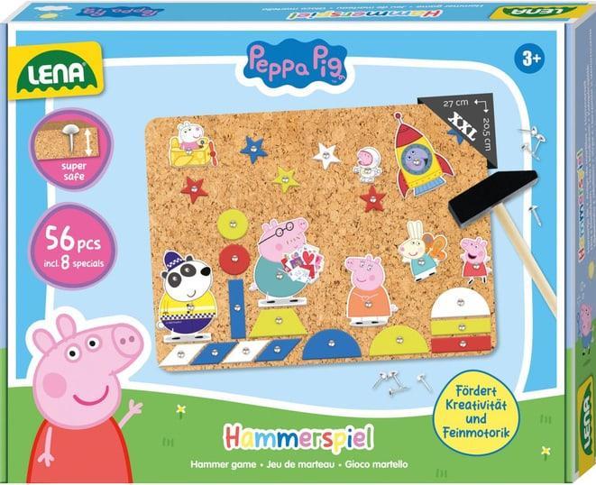 Lena Hammerspiel Peppa Pig, Faltschachtel