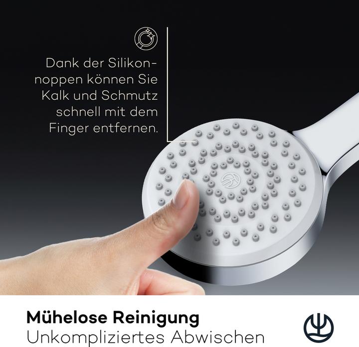 Actual product image Kludi X1 Shower head (1 Beam types, 15 l/min)