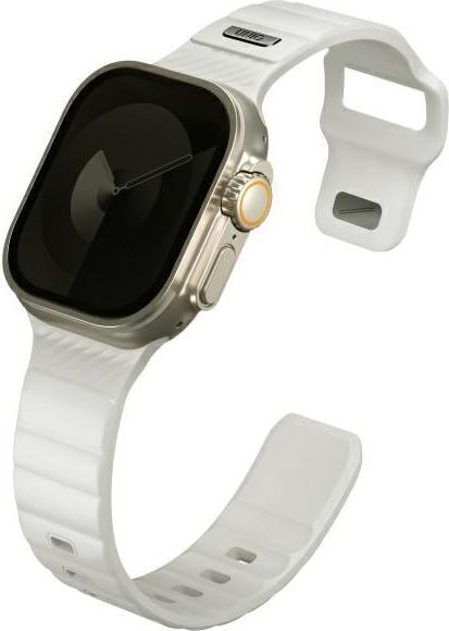 Image du produit Uniq Stride SE Apple Watch strap 49/46/45/44mm FKM Rubber Strap lume (Aluminium, Bande en caoutchouc FKM)