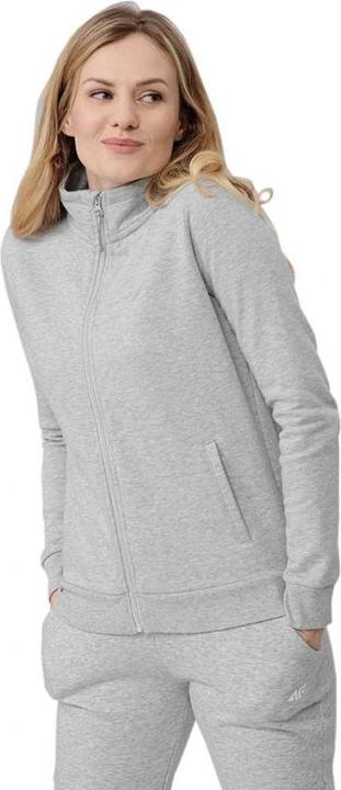 Immagine prodotto 4F Felpa da donna cool grigio chiaro H4L22 BLD351 27M M (27)