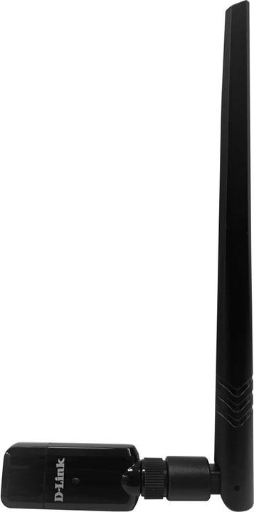 Produktbild D-Link DWA-185, Wireless, USB, WLAN, Wi-Fi 5 (802.11ac), 867 Mbit/s, Black (USB)