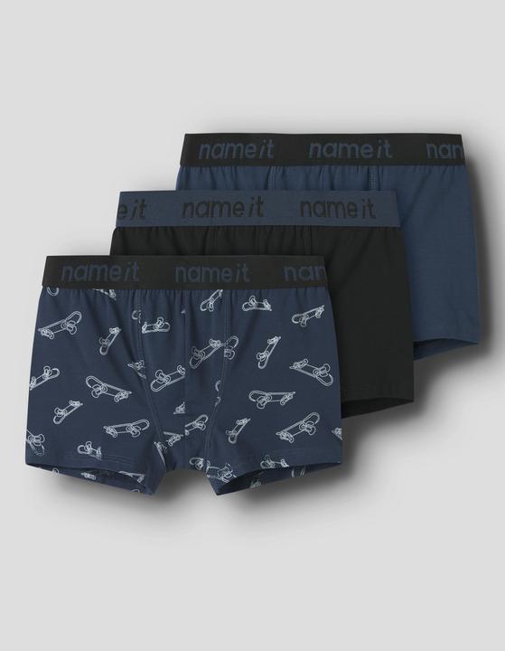 Immagine prodotto Name it Nkmboxer 3p Titan Skater Noos (146, 152, confezione da 3)