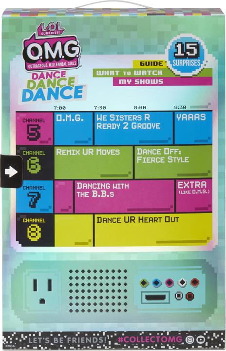 Actual product image MGA L.O.L. Surpise OMG Dance Doll-Major Lady