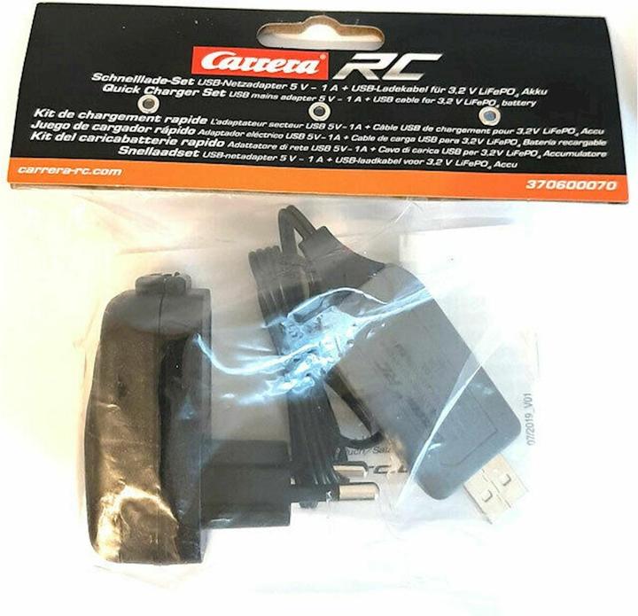 Actual product image Carrera R/C Quick Charge Set Full Functio 5V - 1A