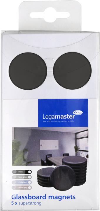 Image du produit Legamaster Aimants de maintien pour le carton de verre (5 x)