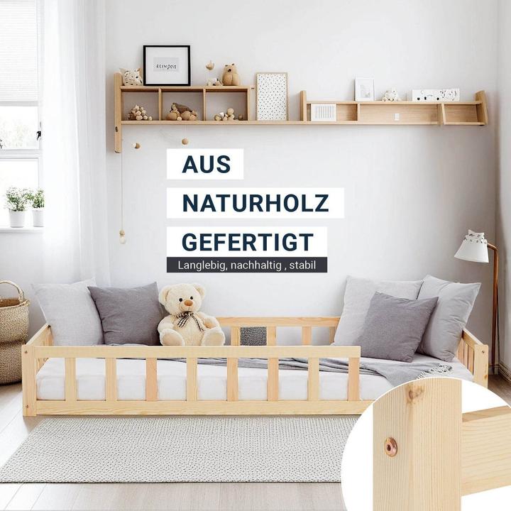 Produktbild Juskys Bodenbett (90 x 200 cm)