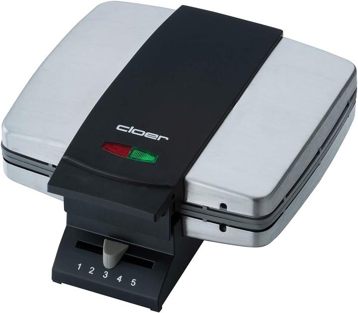 Produktbild Cloer 1445 Brüsseler Waffeleisen Edelstahl Single