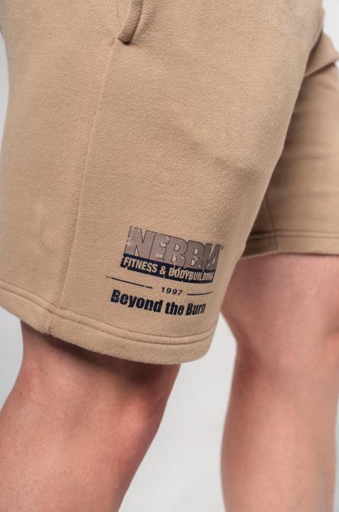Produktbild Nebbia Sweatshorts Gym Bro 352 - light brown (M)