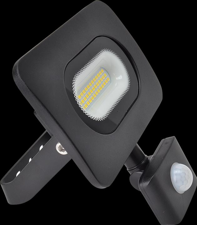 Produktbild Tracon SMD LED Flutlichtstrahler mit Bewegungsmelder (1200 lm, IP65)