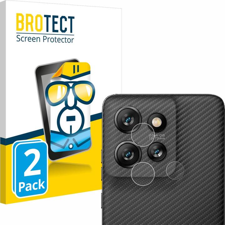 Produktbild BROTECT Schutzfolie Displayschutz Displayschutzfolie Folie Klar Transparent (2 Stück, Motorola ThinkPhone 25)