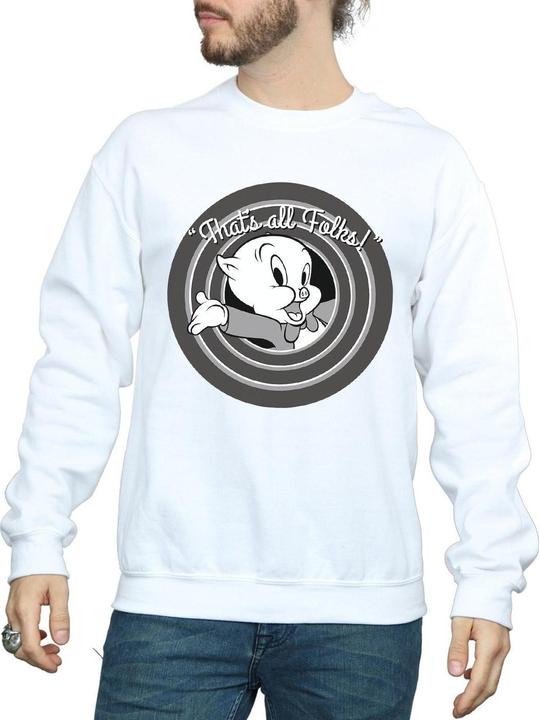 Looney Tunes That's All Folks Sweatshirt (XL)