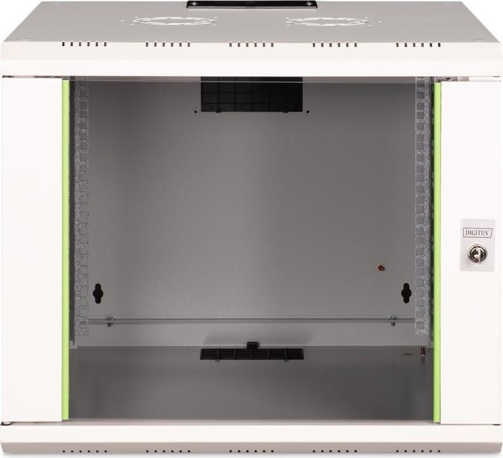 Image du produit Digitus DN-19 09-U-6/6 Armoire murale (9 HE, Rack 19 pouces)