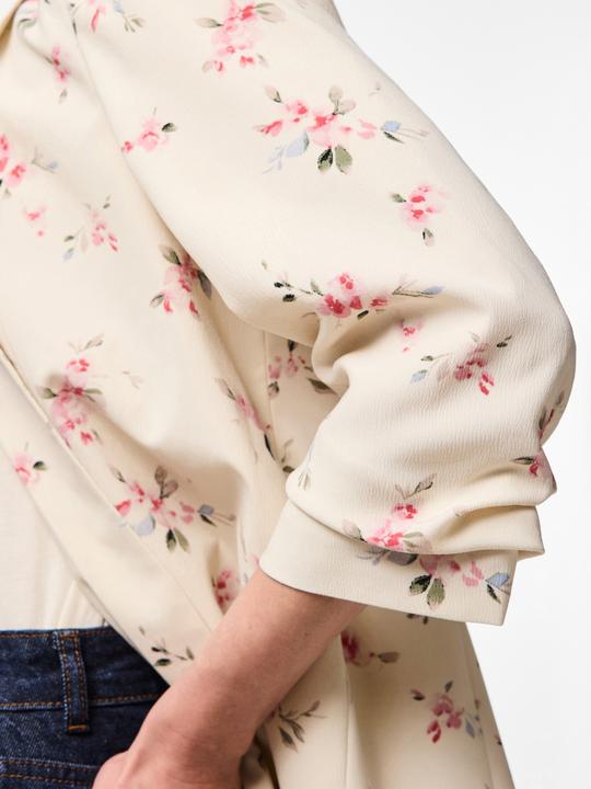 Actual product image Pieces Pcbosella 3/4 Printed Blazer Noos Bc (XS)