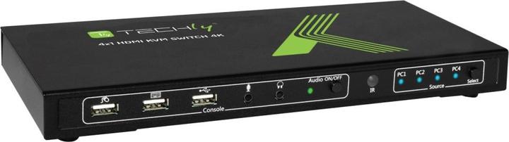 Actual product image Manhattan 4x1 USB HDMI KVM Switch 4Kx2K