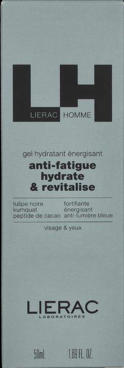 Image du produit Lierac Homme Gel hydratant énergisant (50 ml, Gel visage)