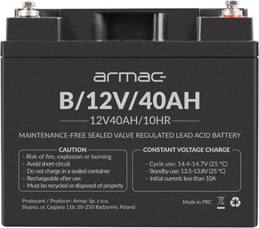 Actual product image Armac UPS-battery - Blysyre - 40 Ah