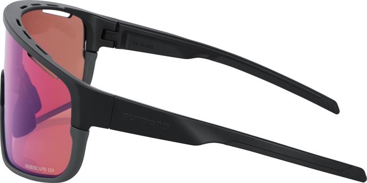 Actual product image Shimano Unisex Brille Pulsar OR (Mat Black, ridescape or)